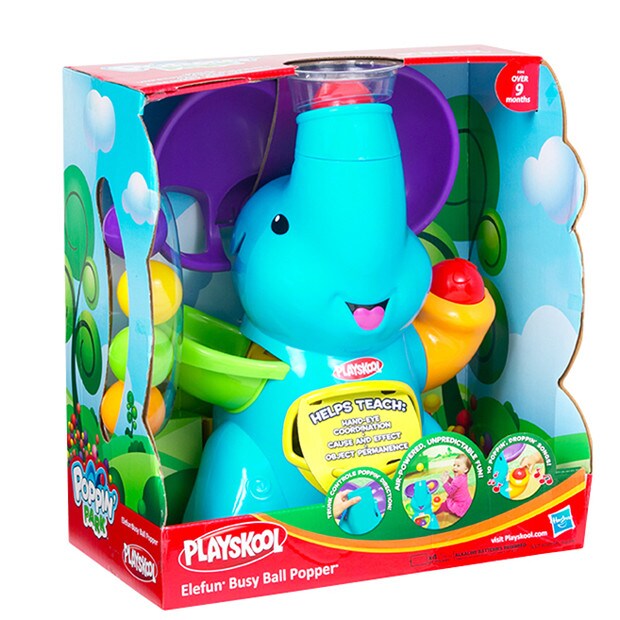 playskool busy ball popper target