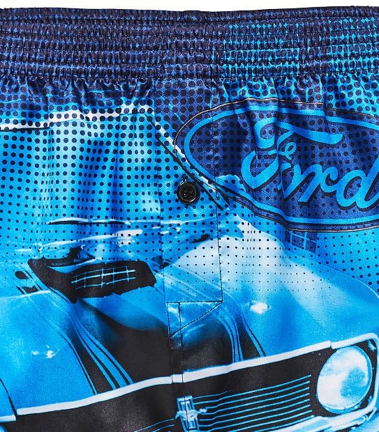 Ford Mustang Satin Boxer Shorts