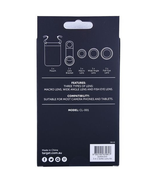Target 3 IN 1 SELFIE LENS KIT