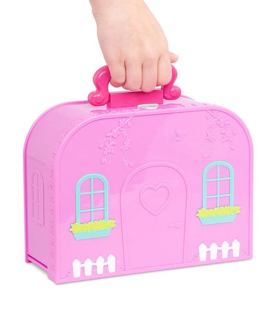 Li’l Woodzeez Travel Suitcase Bedroom Playset
