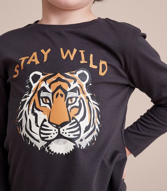 Organic Cotton Print Top