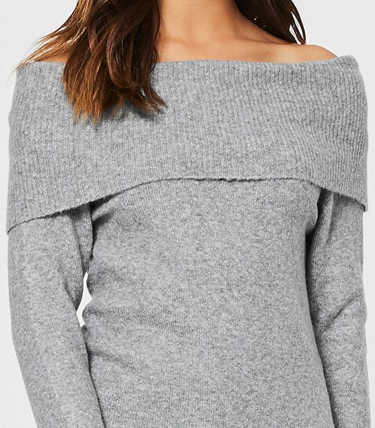 Dannii Minogue Petites Off The Shoulder Knit