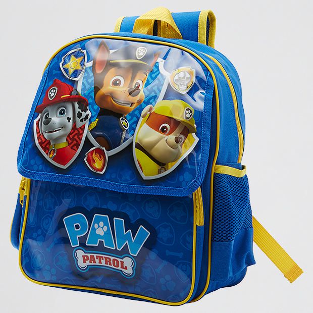 paw patrol backpack in stores