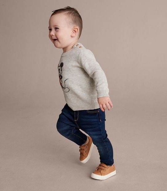 Baby Disney Mickey Mouse Knit Jumper