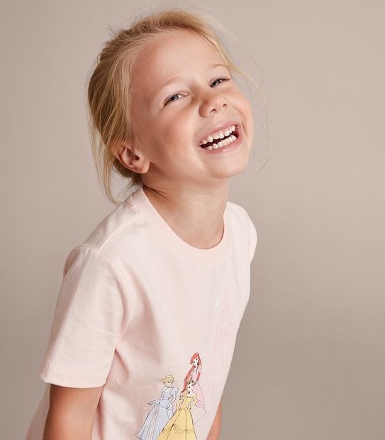 Disney Princess Cotton Pyjama Set