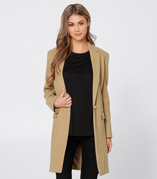 Dannii Minogue Petites Longline Coat