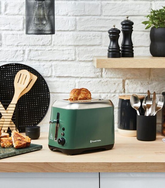 B Russell Hobbs 2 Slice Toaster Camden Green RHT82GRN Target Australia