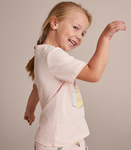 Disney Princess Cotton Pyjama Set