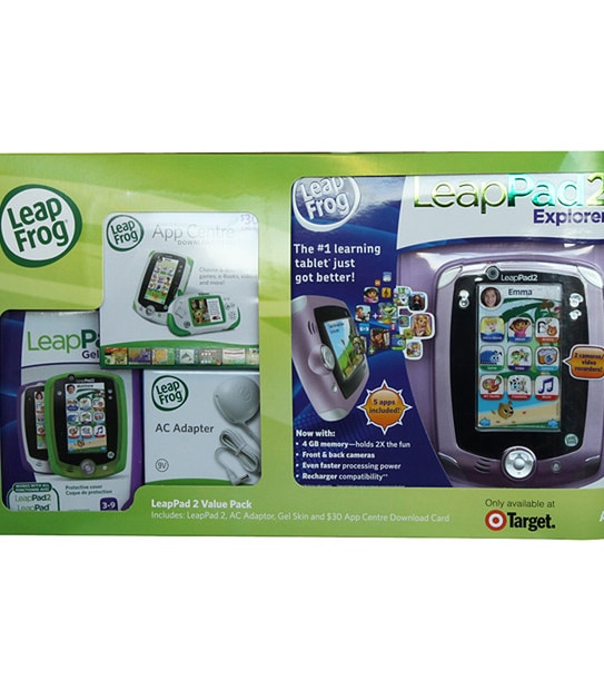 LeapFrog LeapPad 2 Explorer Accessory Bundle Pack Pink