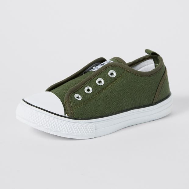 Steve Junior Laceless Canvas Shoes Steve Junior Laceless Canvas Shoes