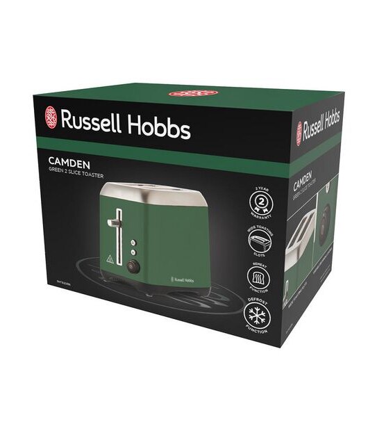 B Russell Hobbs 2 Slice Toaster Camden Green RHT82GRN Target Australia