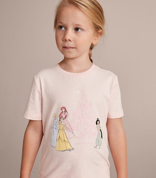 Disney Princess Cotton Pyjama Set 4 of 5