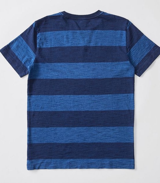 Block Stripe T-shirt - Blue