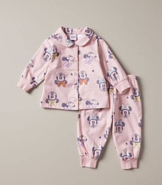 Baby Disney Minnie Mouse Flannelette Pyjama Set