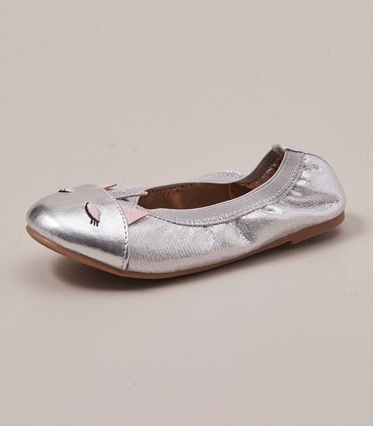 G JNR SILVER NOVELTY BALLET  SIZE 6-12