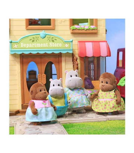 Li’l Woodzeez - Honeysuckle Market Square Playset