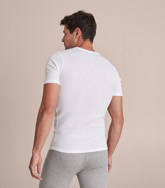 Maxx Thermal Waffle Short Sleeve Top