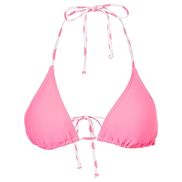 Triangle Bikini Top Confetti Pink Target Australia