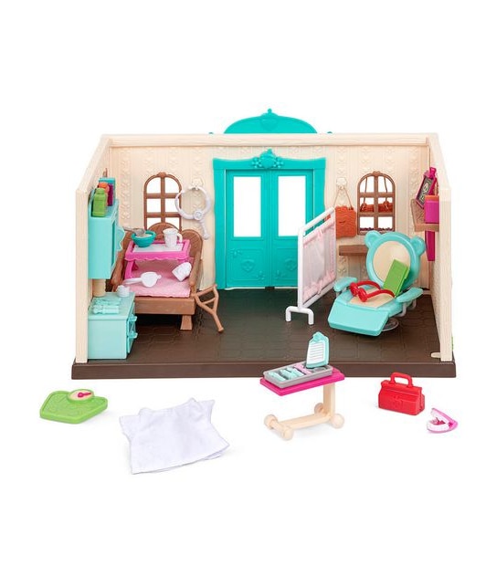 Li'l Woodzeez - Walk-In Health Clinic Playset