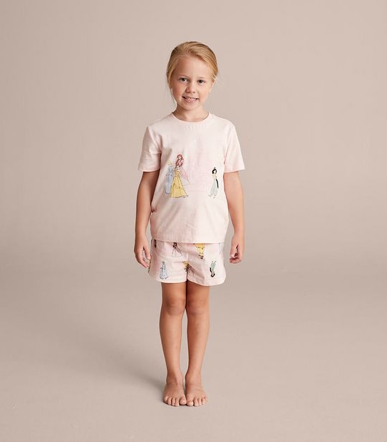 Disney Princess Cotton Pyjama Set