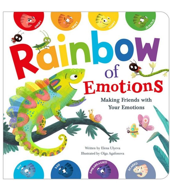 Rainbow Of Emotions - Elena Ulyeva, illustrated by Olga Agafonova