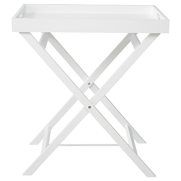 target white side table