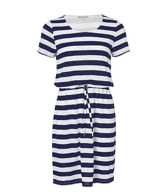 Tie Waist Jersey Dress