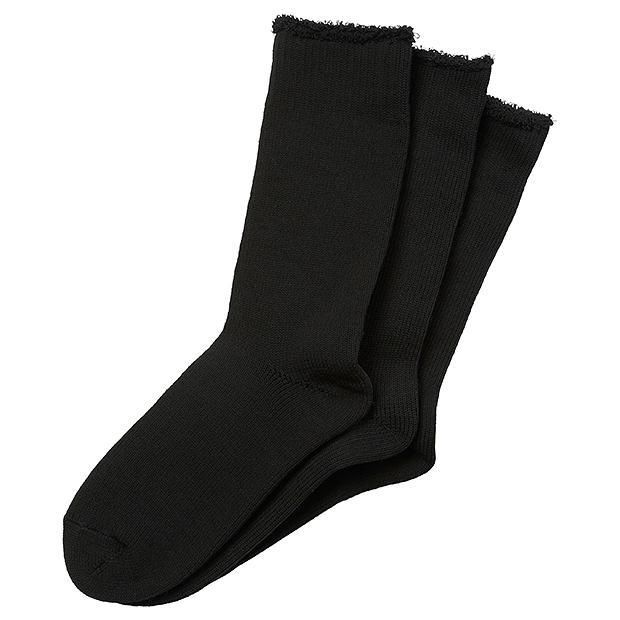 Bonds 3 Pack Explorer Wool Blend Socks Black Target Australia