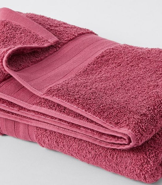 Grandeur Bath Towel - Rose