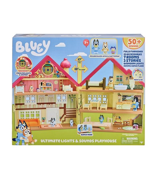 Bluey Ultimate Lights & Sounds Playhouse