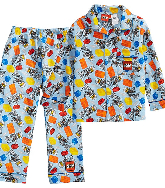Lego Flannelette Pyjamas - Blue