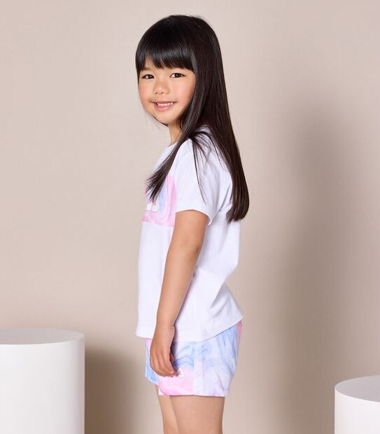 Fila Sadie Marble Spliced T-shirt