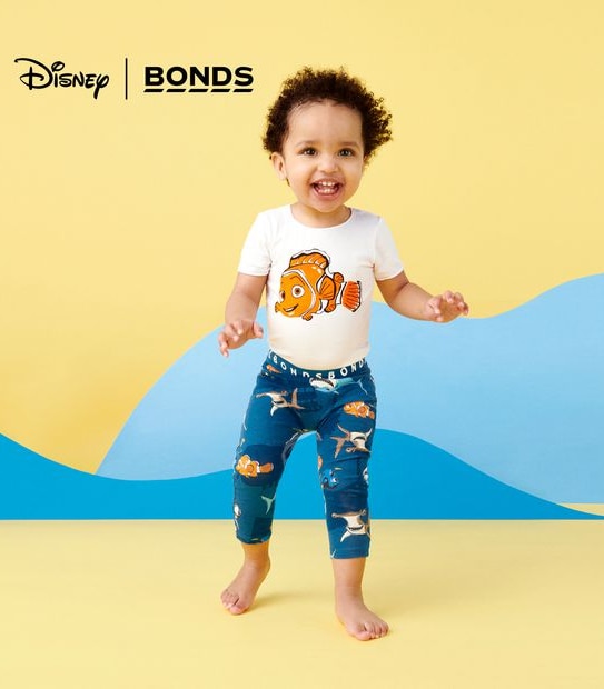 Bonds x Disney Finding Nemo Bodysuit