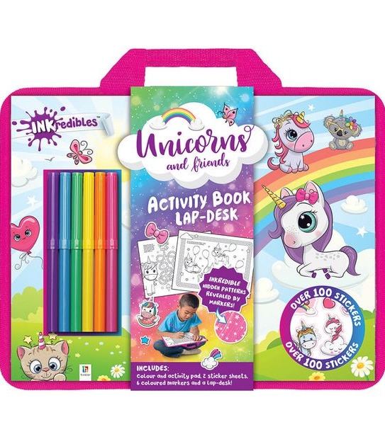 Inkredibles Unicorns + Friends Activity Book