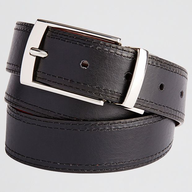 Men's Parkville Reversible Belt - Black/Tan Men's Parkville Reversible Belt - Black/Tan