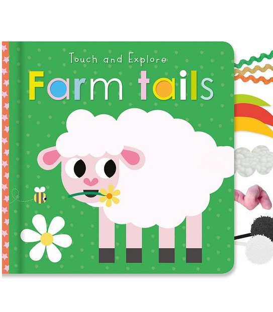 Touch and Explore Farm Tails by Scott Barker - Book