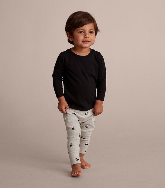 Organic Cotton Panda Leggings
