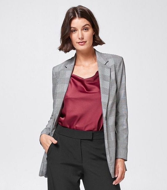 Preview Longline Jacket - Check