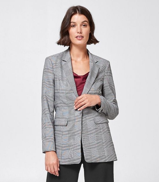 Preview Longline Jacket - Check