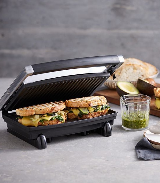 Sunbeam Compact Café Grill Sandwich Press GR8210 Target Australia