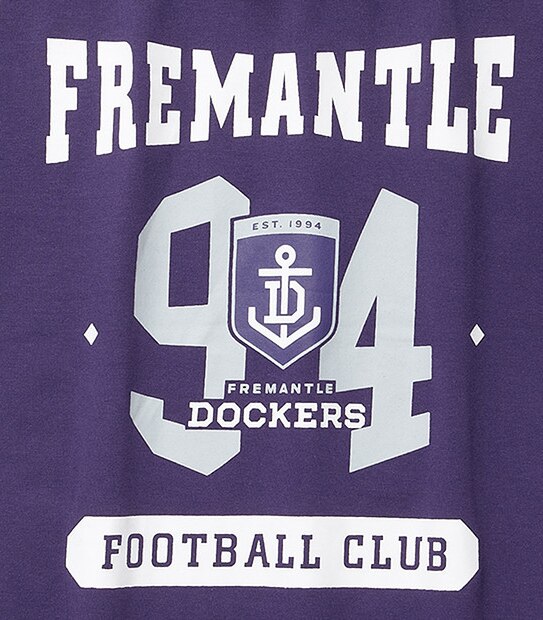 AFL Youth Long Sleeve Top - Fremantle