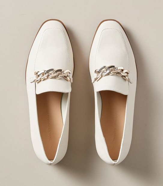 Womens Maeve Chain Loafer Flats 3 of 3