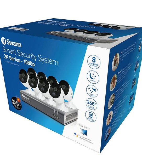 Swann&reg; Motion Sensing Bullet Cameras DVR8 X 8