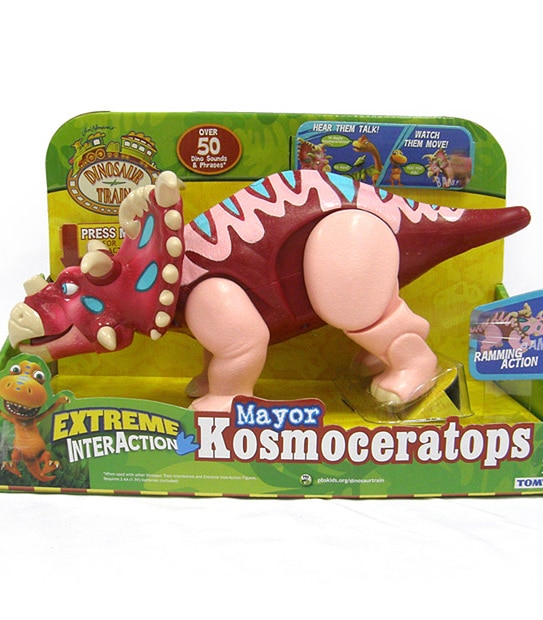 Dinosaur Train InterAction Mayor Kosmoceratops with Bonus DVD