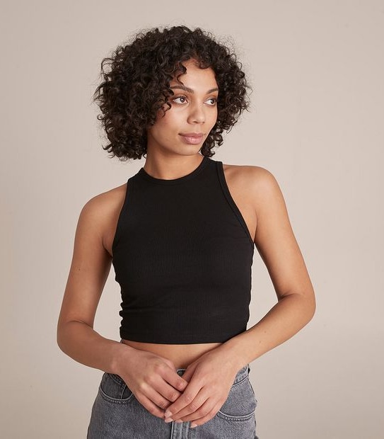 Lily Loves Rib Racer Tank Top