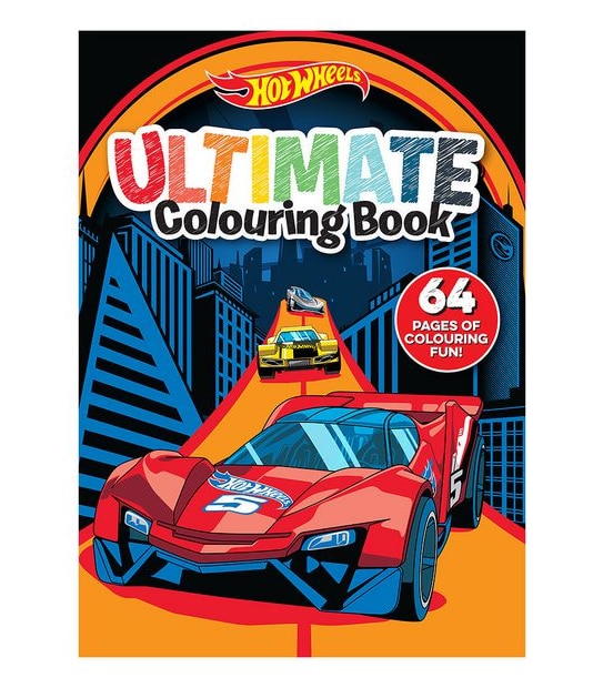Hot Wheels Ultimate Colouring Book