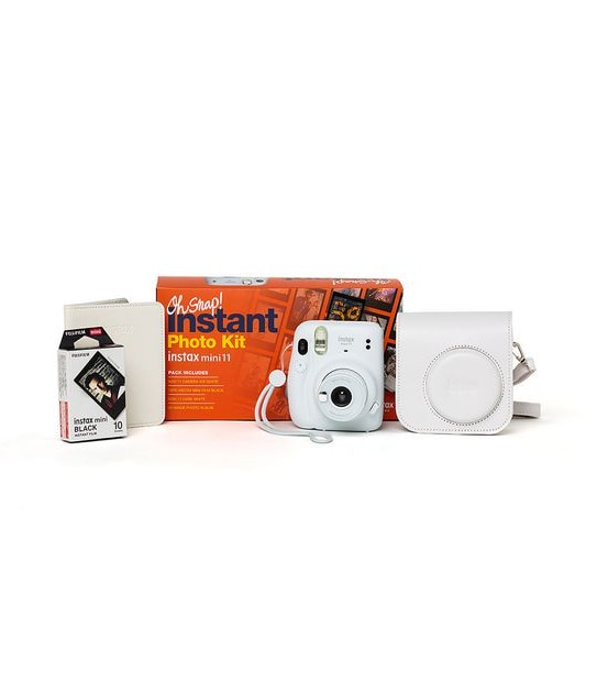Fujifilm Oh Snap! Instant Mini 11 - Instant  Photo Kit White