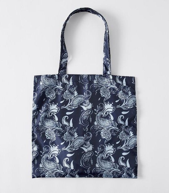Round Fold Up Shopper Tote Bag