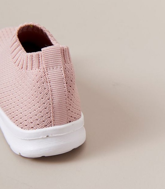 Baby Knitted Slip-On Sneakers