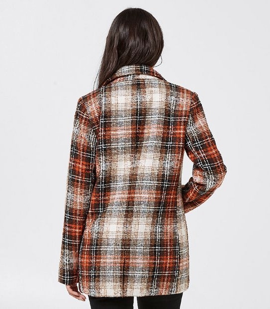 Biker Jacket - Autumn Check